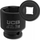 Çelës goditës JCB Impact Socket 1/2" 28mm, 6-këndor, Cr-Mo, i zi