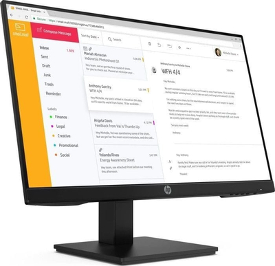 Monitor HP P24h G4 7VH44 AS#ABBFHD,24", IPS, i zi