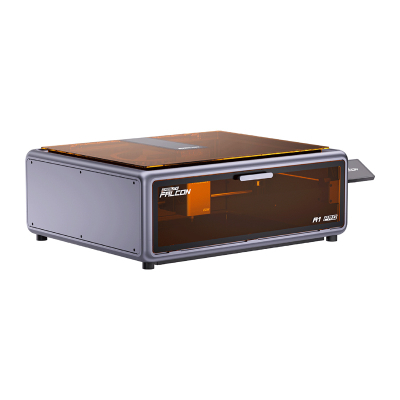 Makina gdhendëse me lazer Creality Falcon A1 Pro, 20W, dual lazer, gri portokalli
