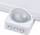Llambë murale LED Maclean MCE466 W, 20W, sensor lëvizjeje dhe muzgu, IP65, e bardhë