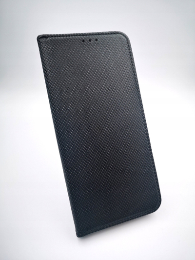 Mbulesë telefoni tip libër për Xiaomi Redmi Note 13 5G, Smart Case, e zezë