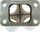 Flanxhë kolektori shkarkimi TurboWorks 4 në 1 T4, çelik inox 304, 3 mm