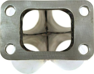 Flanxhë kolektori shkarkimi TurboWorks 4 në 1 T4, çelik inox 304, 3 mm