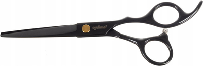 Професионални ножици за коса Soulima Hairdressing Scissors 21461, ергономски, со силиконски амортизер, црни