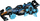 Makine garuese me pult Mega Creative 544457, 2.4GHz, shkalle 1:10, shume ngjyrash