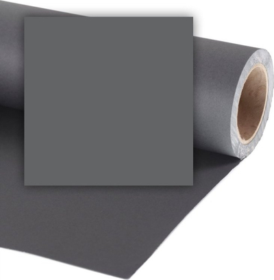Letër sfondi Colorama Charcoal, 2.18x11m, gri e errët neutrale