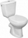 Set WC kompakt Cersanit Mito Grey, 68.5cm, i bardhë