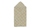 PESHQIR Terry 75x75cm Miffy Jacquard Olive Green
