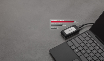 SSD i jashtëm Kingston XS2000, 2TB, USB 3.2, gri