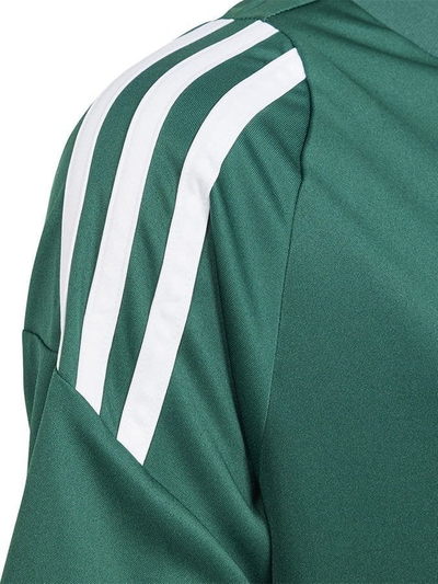 Bluzë sportive për fëmijë adidas Tiro 24 Jr IS1028, 100% poliester, Aeroready, e gjelbër