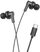 Kufje me kabllo Hoco M114, USB C, me mikrofon, ngjyrë e zezë