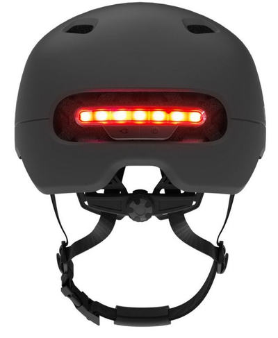Kaskë elektrike Livall C20, LED, madhësia M, e zezë