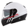 Kaskë moto CASSIDA Modulo 2.1 Compass, touring, Pinlock ready, e bardhë perlë e zezë e kuqe argjend
