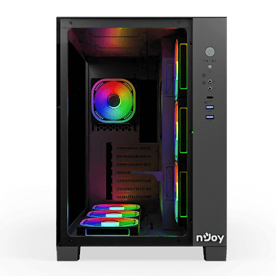 Kasë nJoy Aura CSMD-A000TAU-BL01B - E zezë