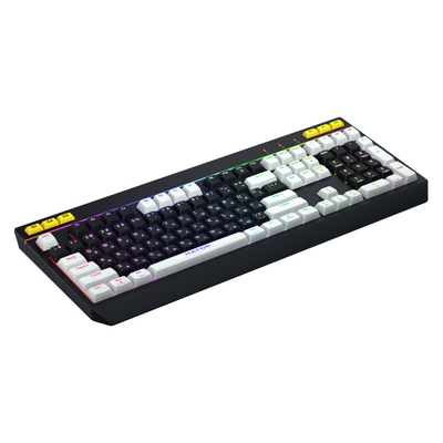 Tastierë gaming Hator Icefall, me kabllo USB, RGB, e zezë