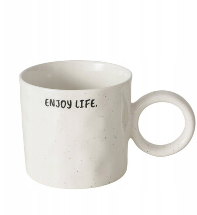 Filxhan Boltze Enjoy, 360ml, New Bone, i bardhë me të zezë