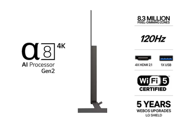 Televizor LG 65B6ELC, 65", 4K UHD, OLED, i zi