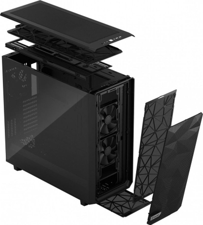 Kasë Fractal Design Meshify 2 XL TG (FD-C-MES2X-02), e zezë