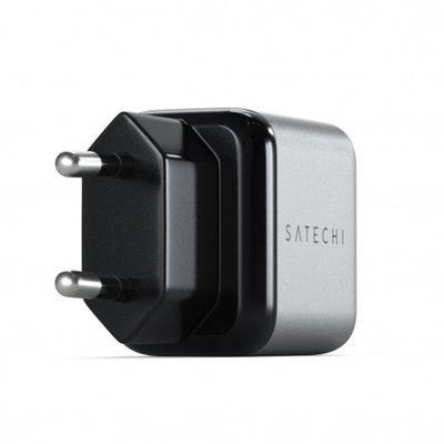 Karikues muri Satechi USB-C PD, 20W, i hirtë