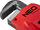Çelës tubash Neo Pipe Wrench Stillson, 600 mm, hapje 100 mm, i kuq