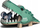 Puzzle 3D Eugy Crocodile, 22 pjesë, ekologjik, për fëmijë 6+