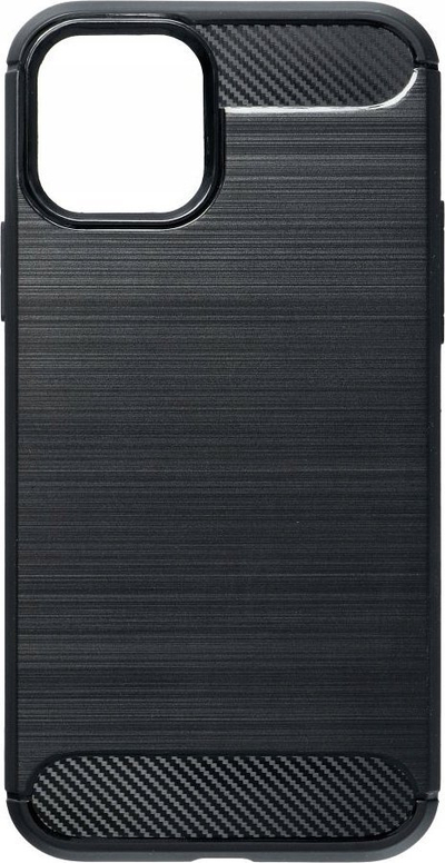 Mbulesë telefoni Armored Carbon për Samsung Galaxy M55 5G, TPU i butë, e zezë
