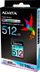 Kartë memorie ADATA Extreme SDXC, 512GB, Class 10 UHS I U3 V30