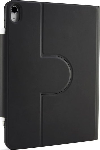 Mbulesë tablet Pipetto Origami No5 Rotating Folio, për iPad Air 13" 2024, me mbështetëse, e zezë