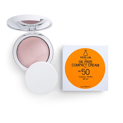 Krem kompakt Youth Lab Oil Free Spf 50, Light, 10 gr