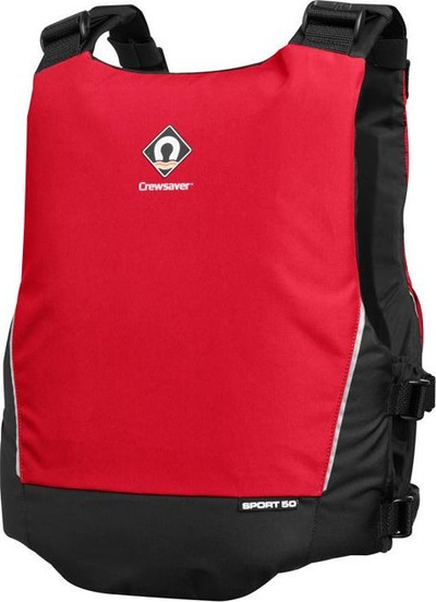 Jelet shpëtimi Crewsaver Sport 50N, 2024, madhësia M L, i kuq