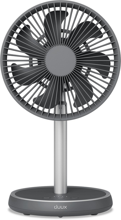 Ventilator Duux Rize me bateri 4000mAh, i rregullueshëm, gri