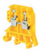 Terminal shine Room ZUG-G10, 10mm², 57A, i verdhë