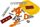 Set lodrash vegla pune MEGA CREATIVE 511412, edukativ, për fëmijë