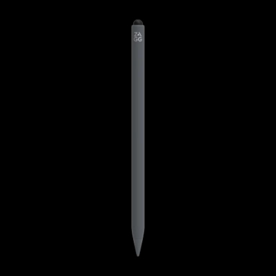 Stilus ZAGG Pro Stylus 2, karikim wireless, i përshtatshëm për tabletë edhe telefona, gri
