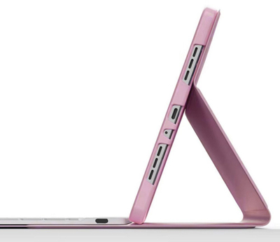 Këllëf me tastierë Bluetooth Rowe për iPad Pro 13 Gen 5, me touchpad, lëkurë eko, i zi