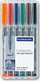 Set stilolapsash për projektor overhead Staedtler Lumocolor F, jo permanent, 6 copë, shumëngjyrësh