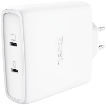 Karikues muri Trust Maxo, 100W, 2x USB C GaN, i bardhë