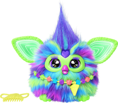 Lodër interaktive Furby Galaxy, elektronike, që ndriçon në terr, shumëngjyrëshe