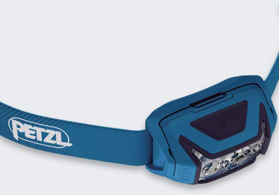 Llambë koke Petzl ACTIK E063AB01, 450 lumens, blu