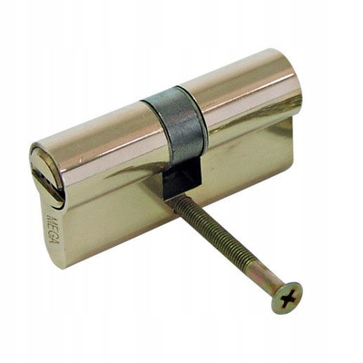 Cilindër sigurie Mega 24666, 62mm, prej bronzi, ngjyrë e artë