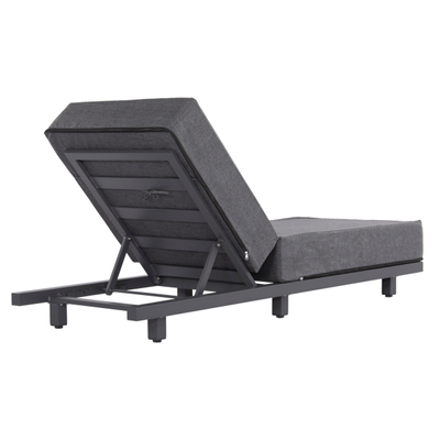 Shezllon profesional Jessie 200x71x35,5-95Hcm (HM10714.03), gri