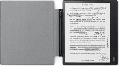 Kapak mbrojtës Kobo Elipsa 2E Sleepcover, 10.3", me mbyllje magnetike, i zi