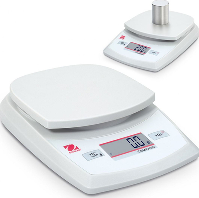 Peshore portative Ohaus Compass CR5200 EU, LCD, bateri që zgjat, gri