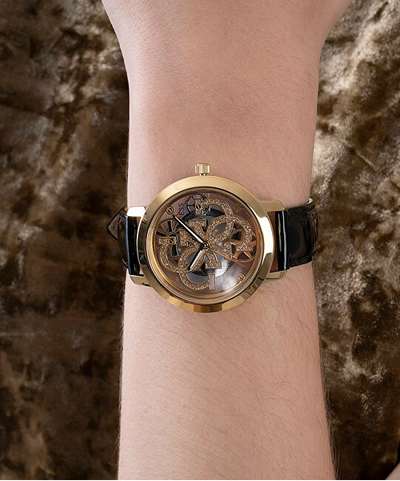 Orë dore Guess Quattro Clear GW0383L1