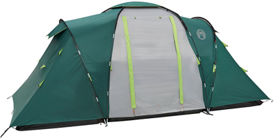 Çadër kampingu Coleman Spruce Falls Vis-a-Vis 4, familjare, për 4 veta, jeshile gri