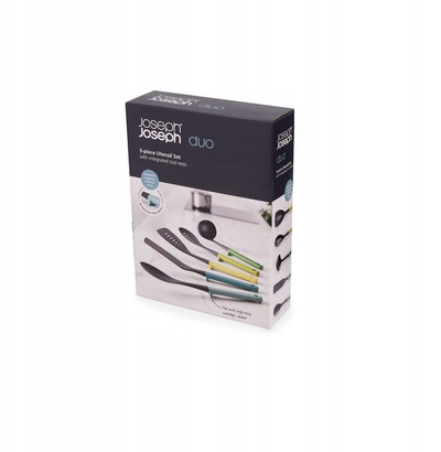 Set veglash kuzhine Joseph Joseph Duo, 5 copë, najlon rezistent nxehtësisë, opal