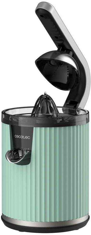 Shtrydhëse agrumesh Cecotec Xqueeze RetroJuice 600, 600W, dizajn retro, jeshile