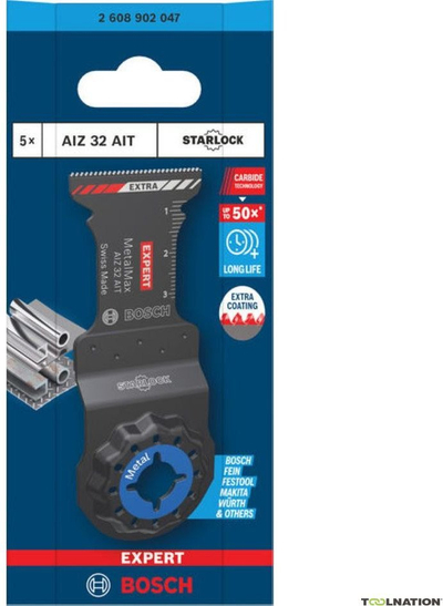 Teh për multitool Bosch Expert AIZ 32 AIT MetalMax, për hekur dhe inoks, për punë profesioni