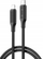 Kabllo USB XO NB-Q265A, USB C në Lightning, 1m 27W, e zezë