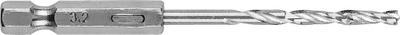Set freza metali Hex, 3.2 mm, 2 copa